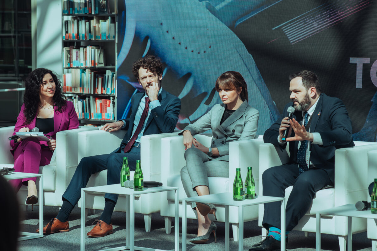 Katarzyna Głuchowska - moderatorka konferencji międzynarodowych w polsce