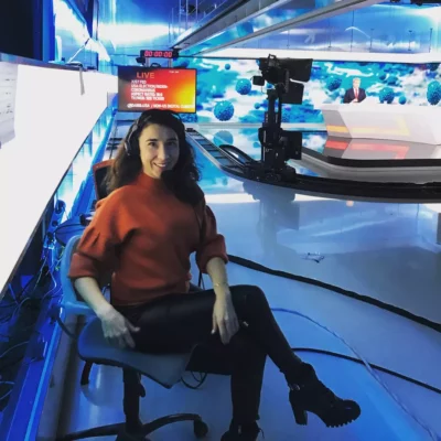 Jak wygląda praca tłumacza symultanicznego za kulisami międzynarodowych konferencji? 16 Katarzyna Głuchowska tłumacz konferencyjny języka angielskiego zapewniający tłumaczenie symultaniczne i konsekutywne