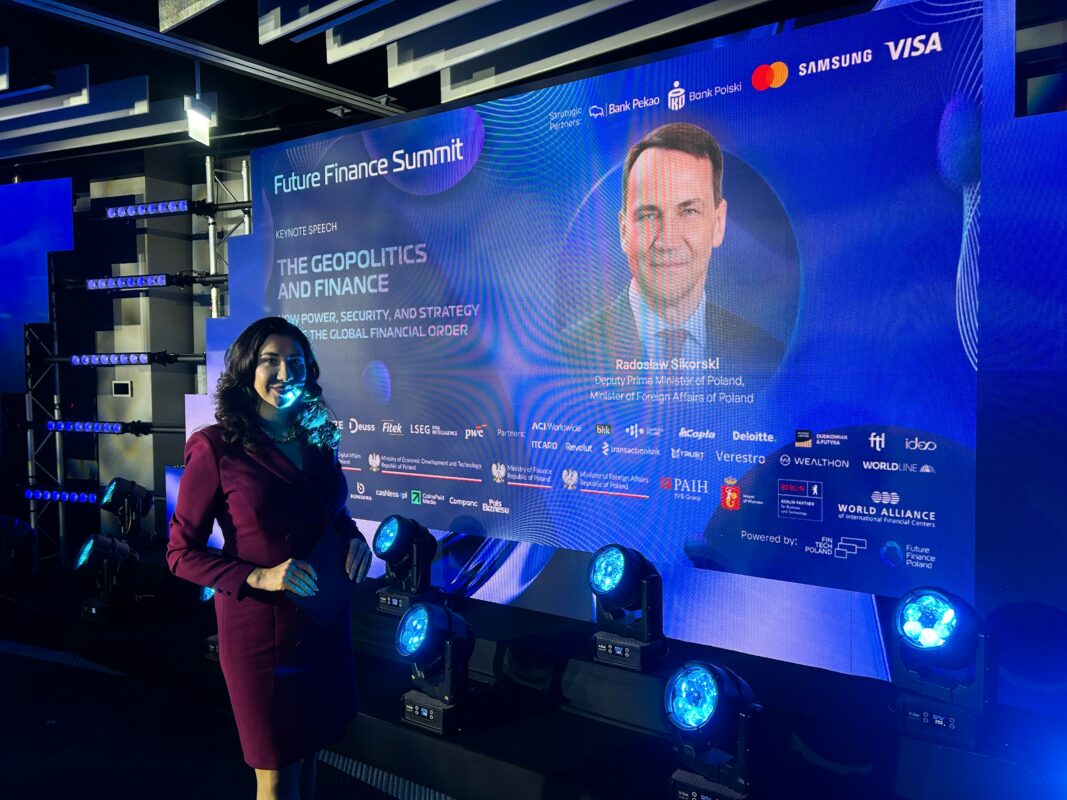 Katarzyna Głuchowska Warsaw Finance Week and Future Finance Summit host and moderator