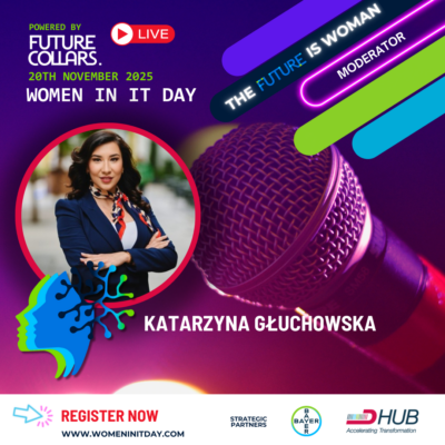 Katarzyna Głuchowska event and conference host and moderator with fluent English and Polish