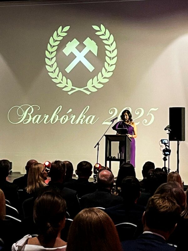 Portfolio in English 26 Katarzyna Głuchowska konferansjer na Barbórkę - Gas Storage Poland