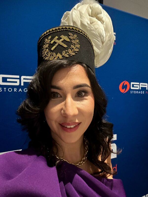 Portfolio in English 25 Katarzyna Głuchowska konferansjer na Barbórkę - Gas Storage Poland