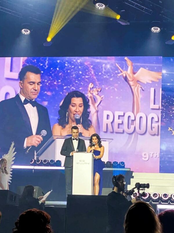 duet konferansjerski na galę Katarzyna Głuchowska Wojciech Medyński