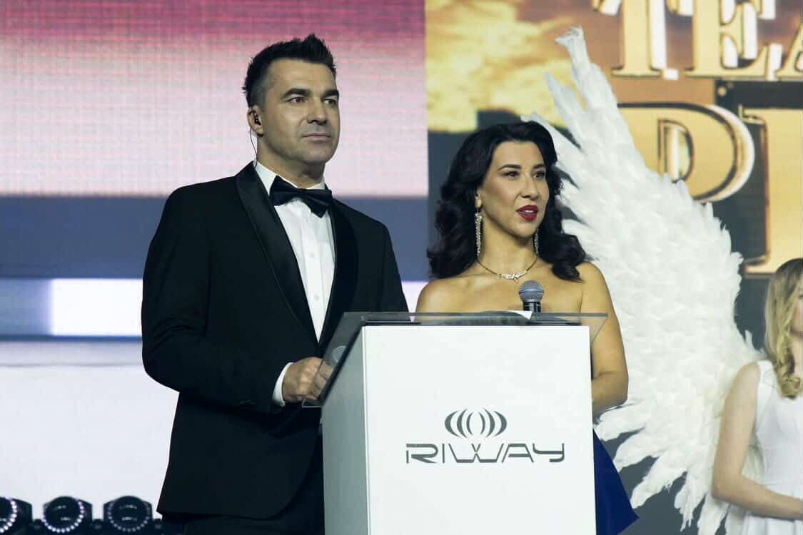 duet konferansjerski na galę Katarzyna Głuchowska Wojciech Medyński